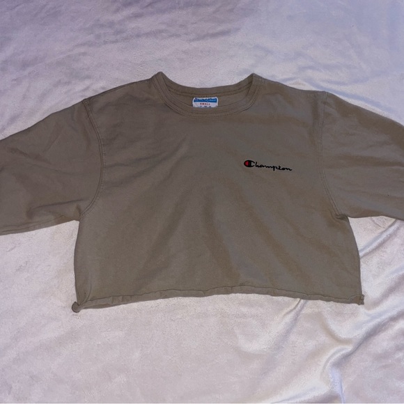 Brown Champion crop top - size small - Picture 1 of 3
